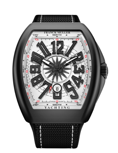 Review Franck Muller Vanguard Yachting Ceramic Replica Watch V 45 SC DT YACHTING MC NR CR BLC NR NR (NR)